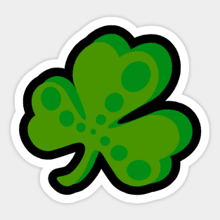 Spotted Clover Sticker